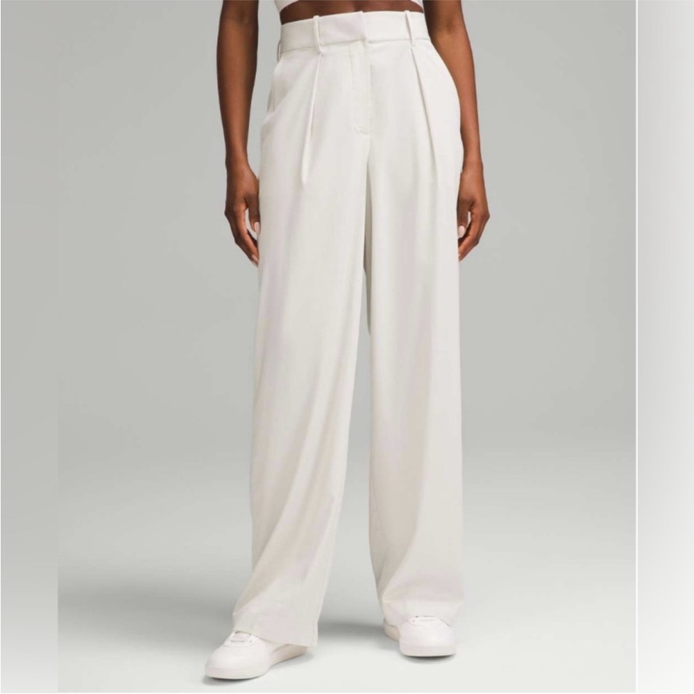 Lululemon Wide Leg High-Rise Trouser pants - Picture 2 of 10